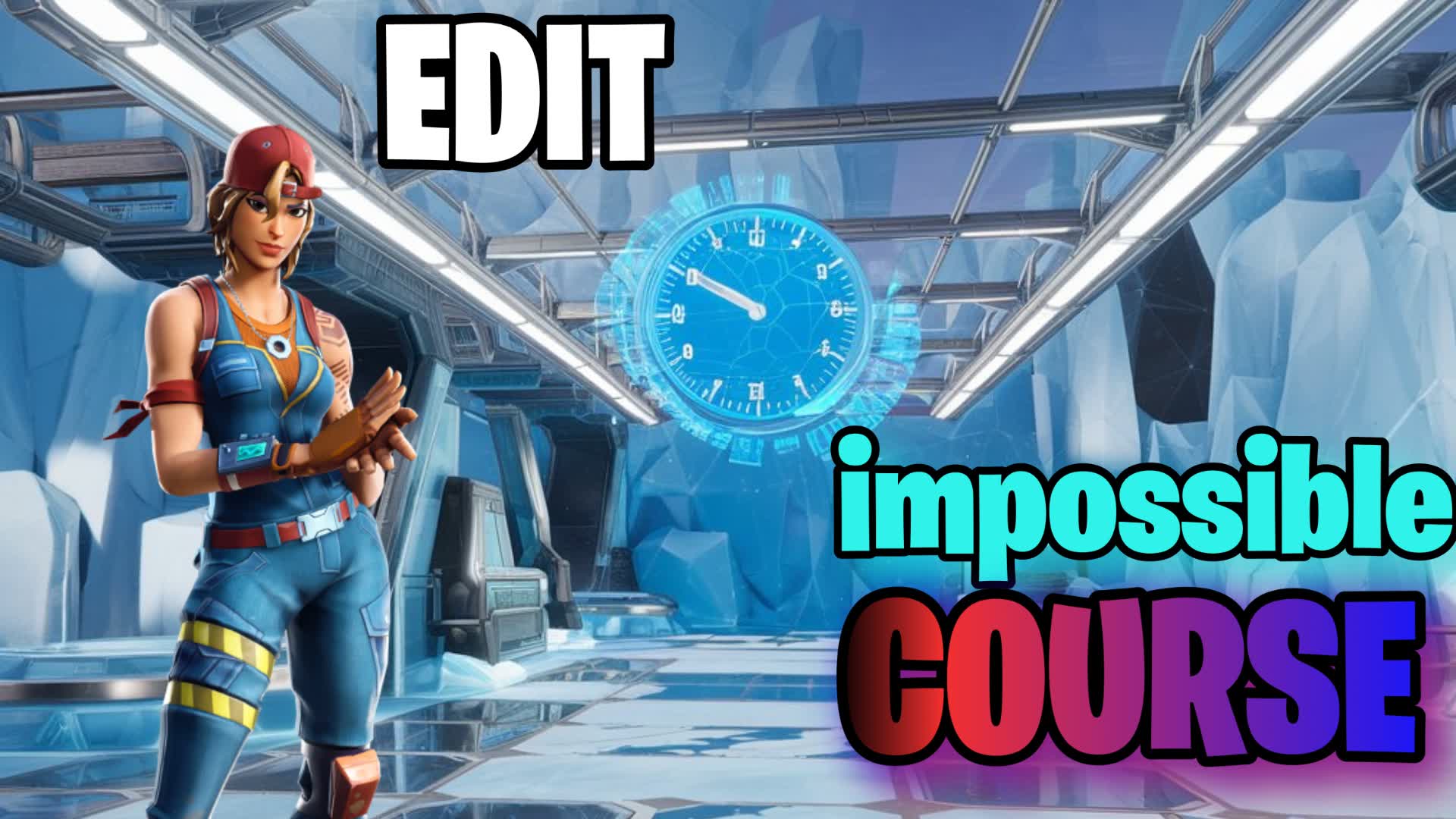 IMPOSSIBLE EDIT COURSE — Fortnite Creative map
