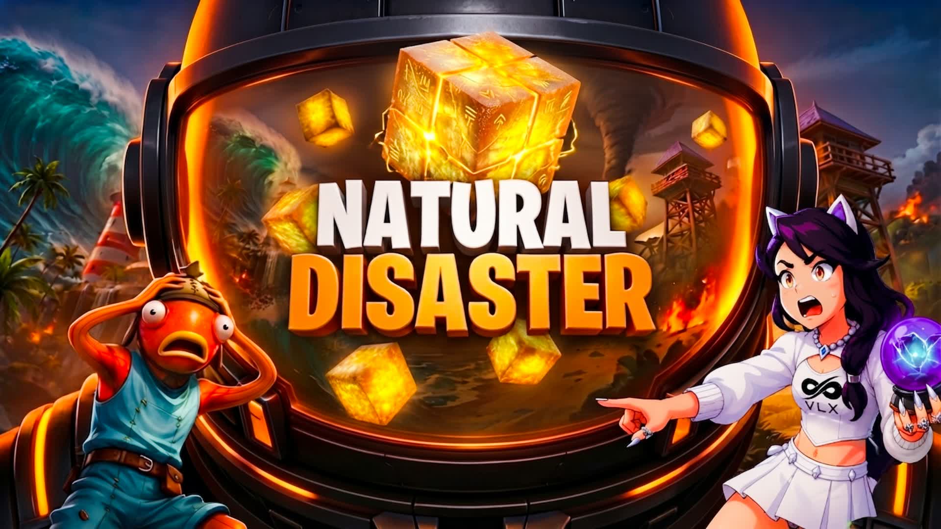 VLX Survival Natural Disaster โ Fortnite Creative map