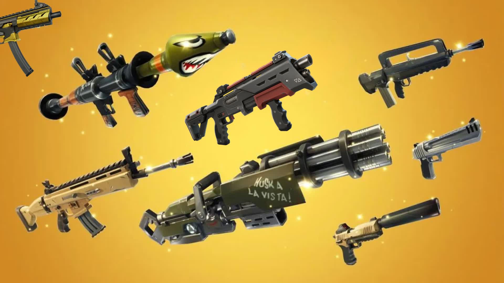 GUN GAMES LEVEL 1 TO 100 — Fortnite Creative map