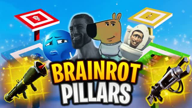 BRAINROT PILLARS β Fortnite Creative map