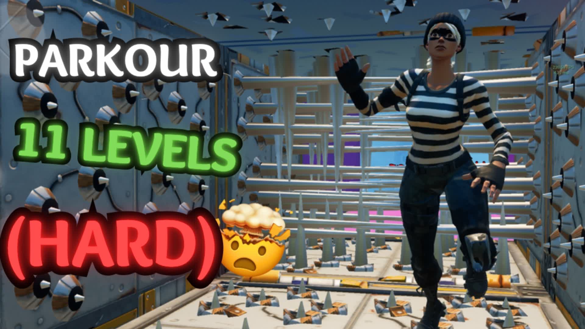 PARKOUR for smart β Fortnite Creative map