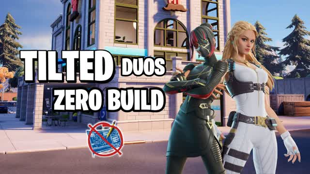 ZONE WARS DUOS ZERO BUILD (ENDGAME) — Fortnite Creative map