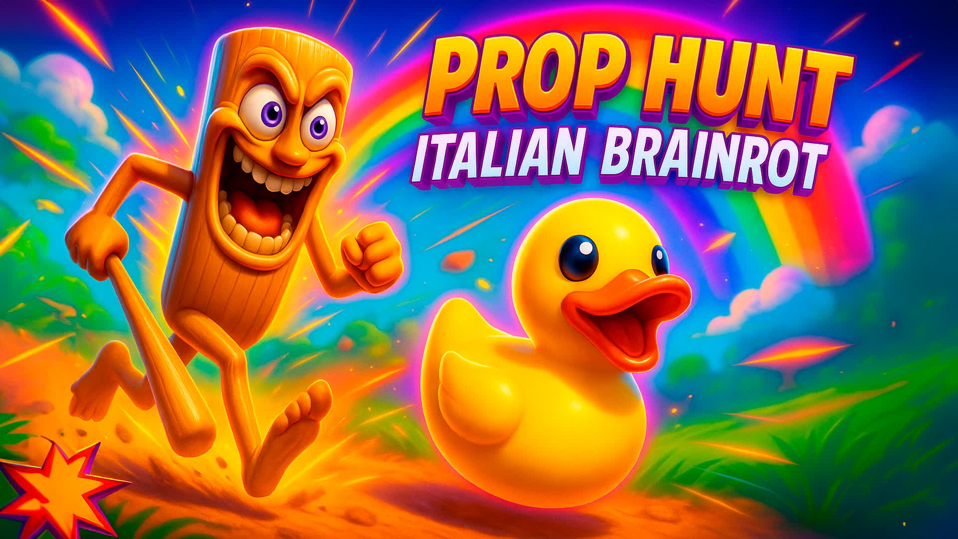 β BRAINROT PROP HUNT MEME π§ β Fortnite Creative map