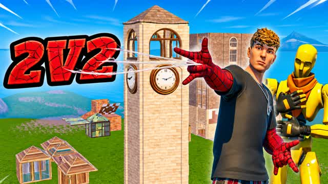 SPIDER-MAN 2V2 THE LAST STORM ๐ - 3DH โ Fortnite Creative map