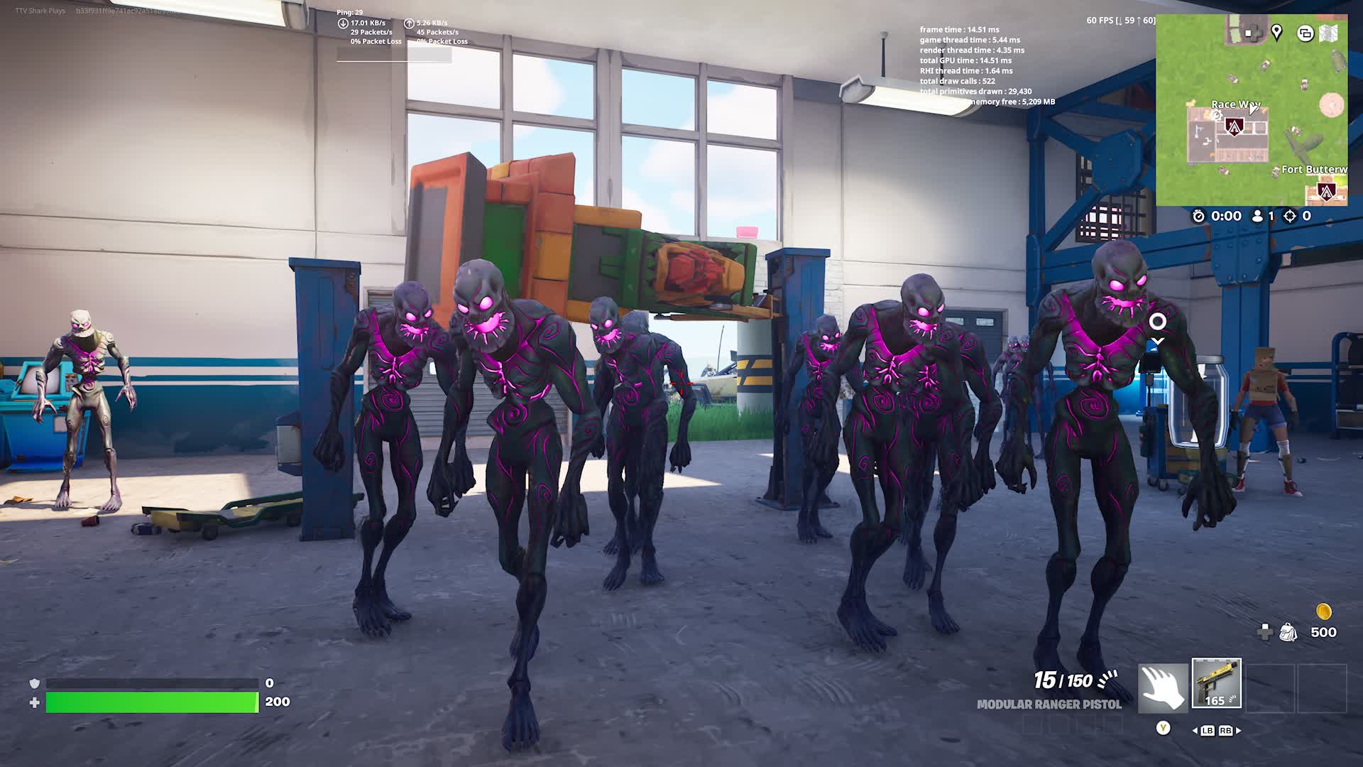Z Horde Boss Battle — Fortnite Creative map