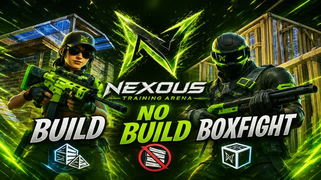NEXOUS Training Arena — Fortnite Creative map