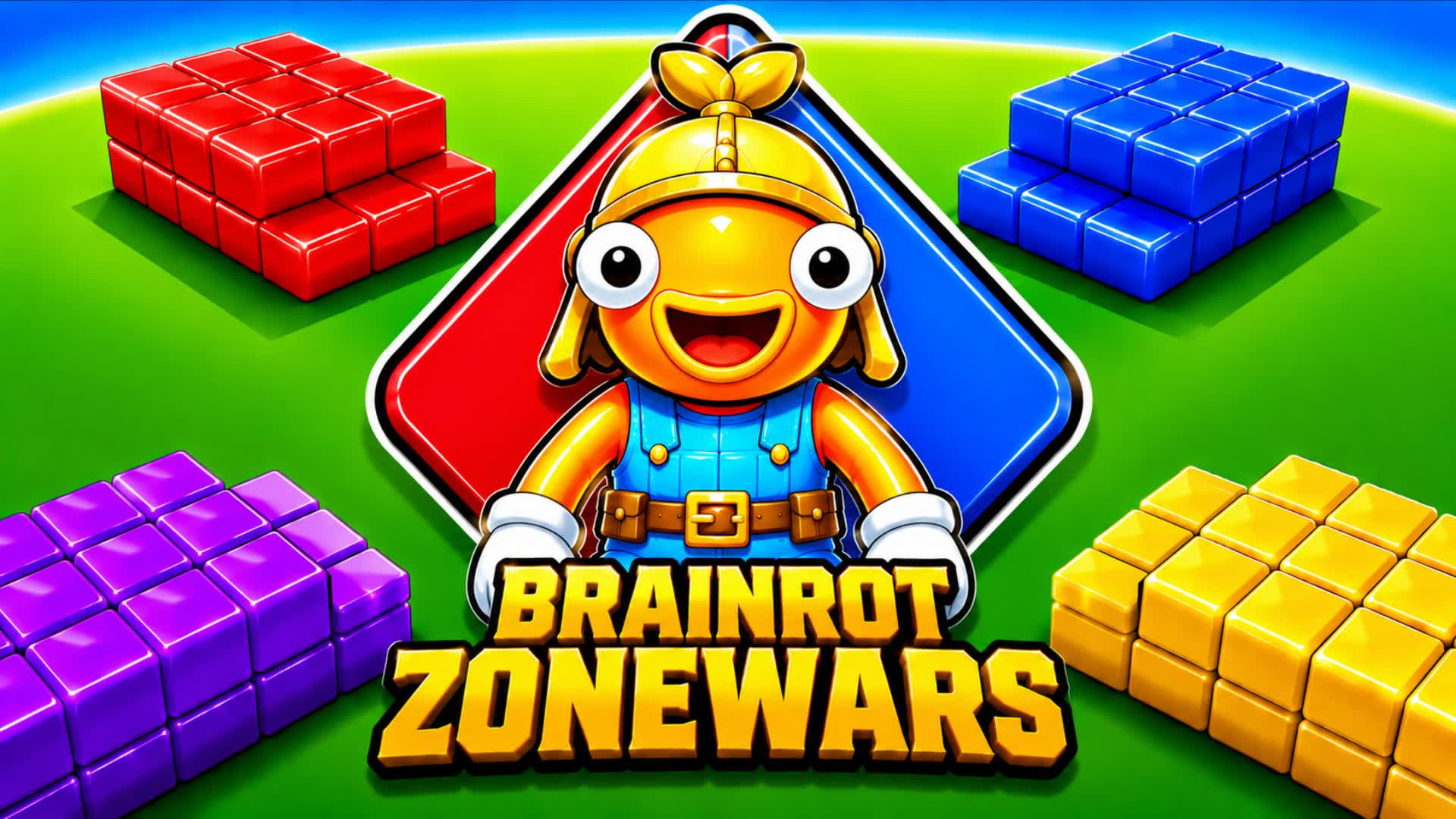 BRAINROT ZONE WARS ππ GOATED PAUL2M β Fortnite Creative map