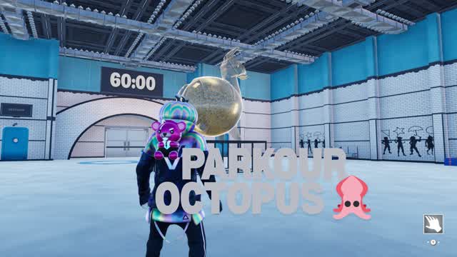 Octopus Parkour — Fortnite Creative map