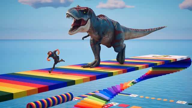 Speedrun Obby Parkour βοΈ β Fortnite Creative map