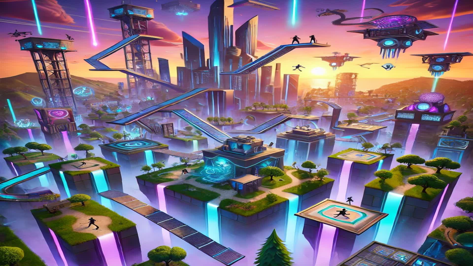 parkour — Fortnite Creative map