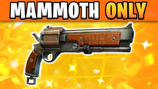 MAMMOTH ONLY ONE SHOT ⭐🤠 — Fortnite Creative map