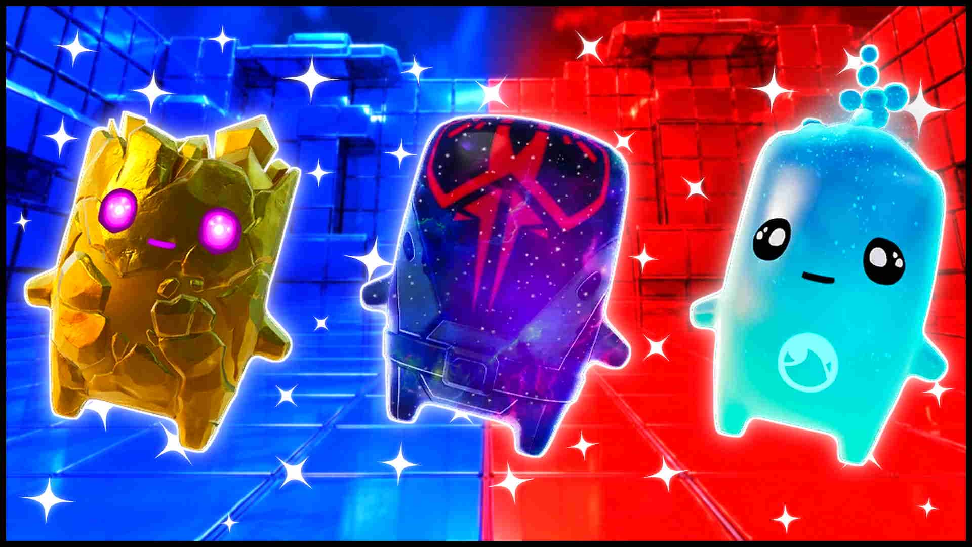 TRUE ACCURACY RED VS BLUE π΄π΅ β Fortnite Creative map
