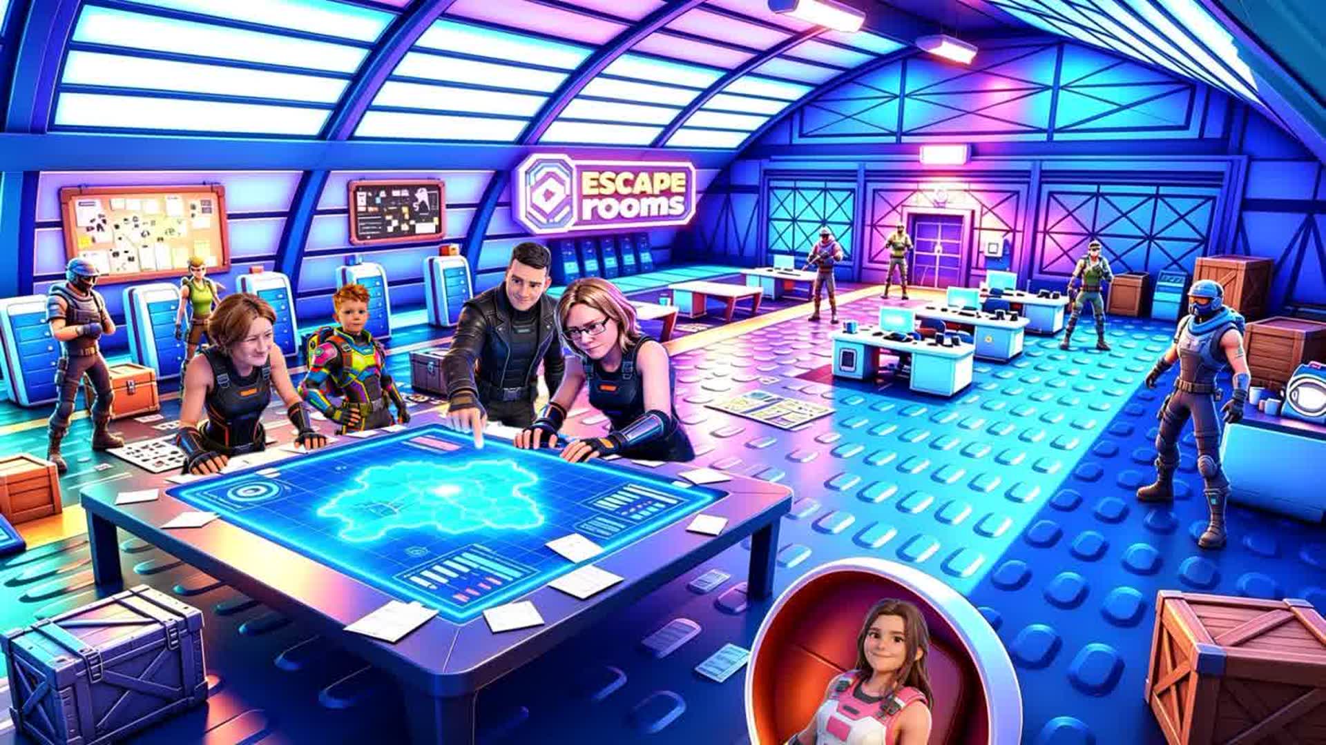 Escape room A1 — Fortnite Creative map