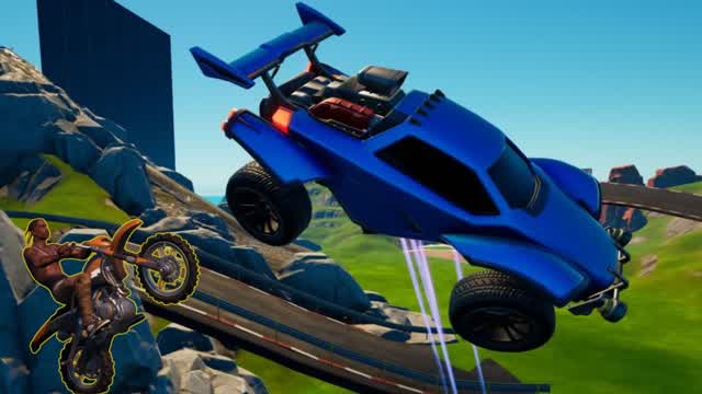 CARS ZONE WARS — Fortnite Creative map