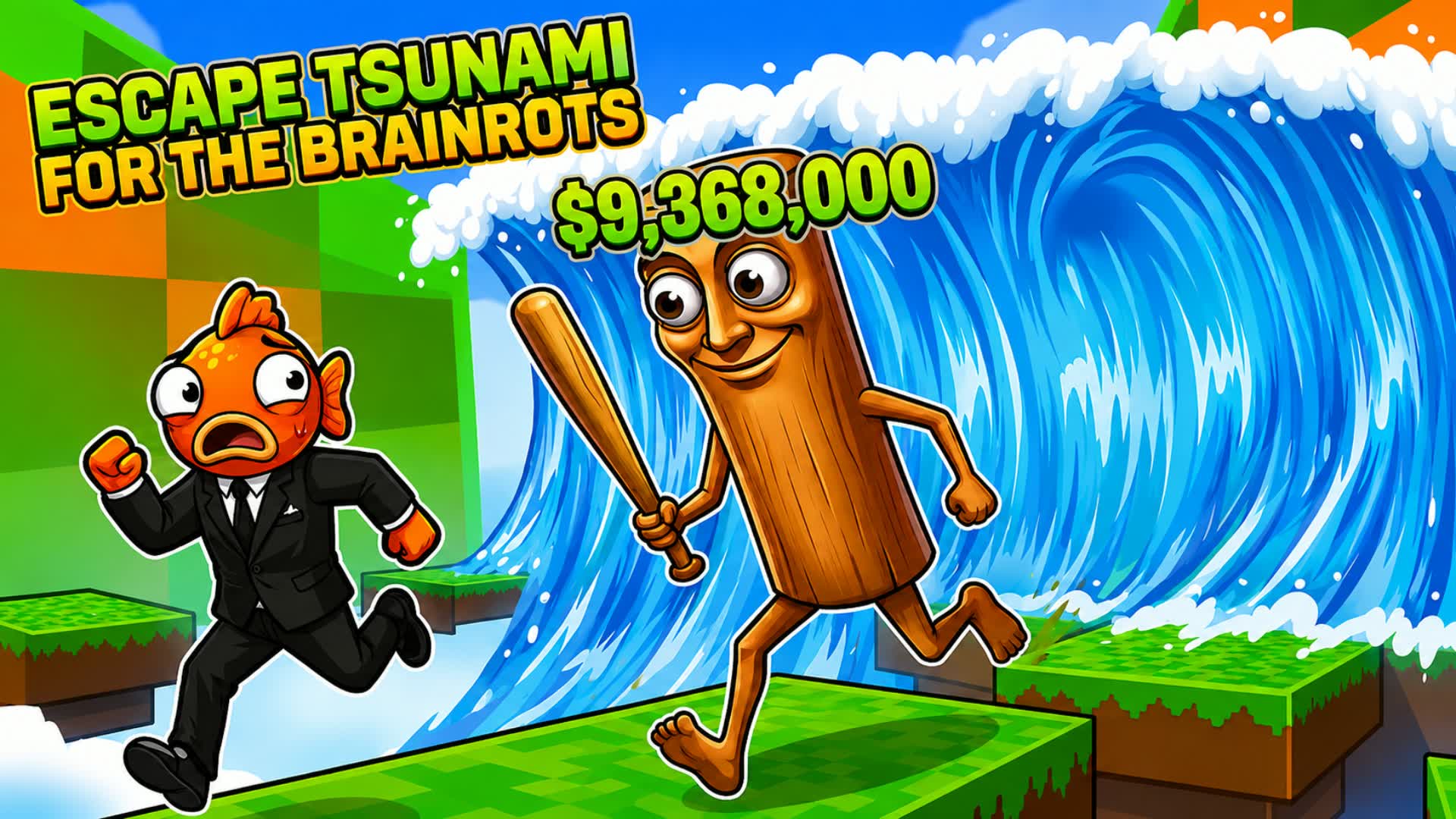 SURVIVE TSUNAMI FOR BRAINROT — Fortnite Creative map