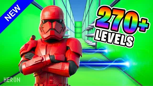 🛸STAR WARS PARKOUR 270+🛸 — Fortnite Creative map