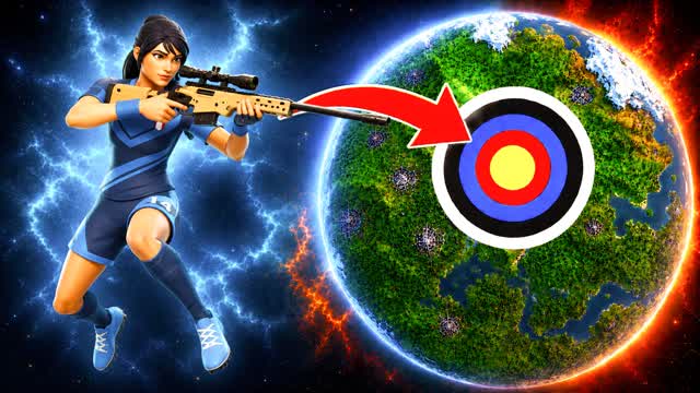 🎯SOCCER TRICKSHOT PARKOUR 125 LEVELS!! — Fortnite Creative map