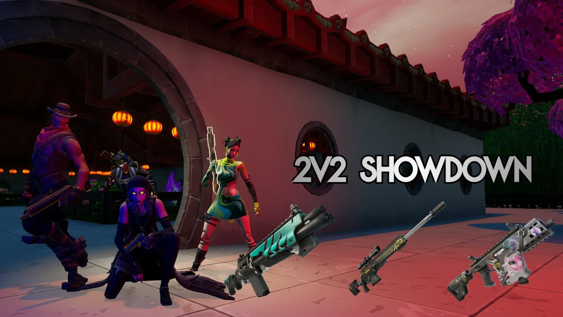 2v2 Showdown — Fortnite Creative map