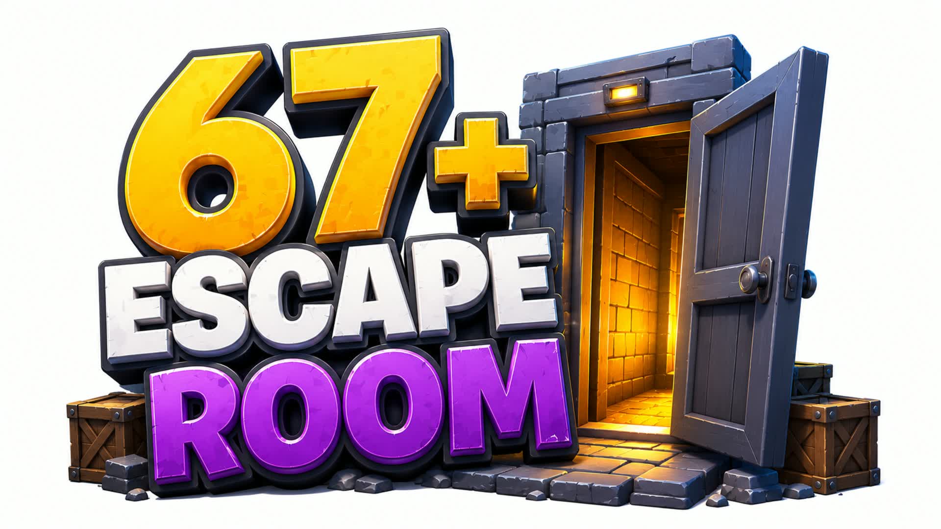 67+ LEVELS ESCAPE ROOM — Fortnite Creative map