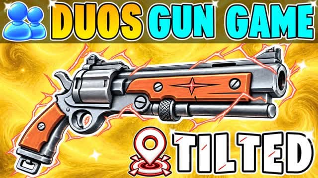 ๐ฅ DUOS GUN GAME ONE SHOT โ Fortnite Creative map