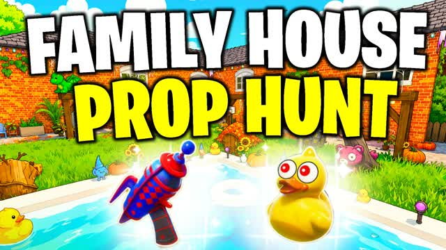 FAMILY HOUSE - PROP HUNT — Fortnite Creative map