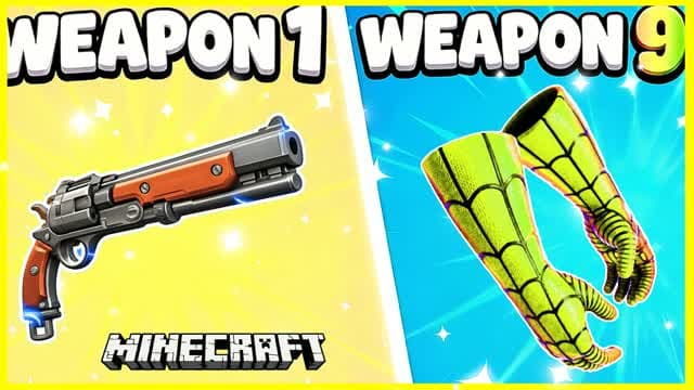 GUN GAME MC MAGNIFICENT SPIDERS CITY 🚗 — Fortnite Creative map