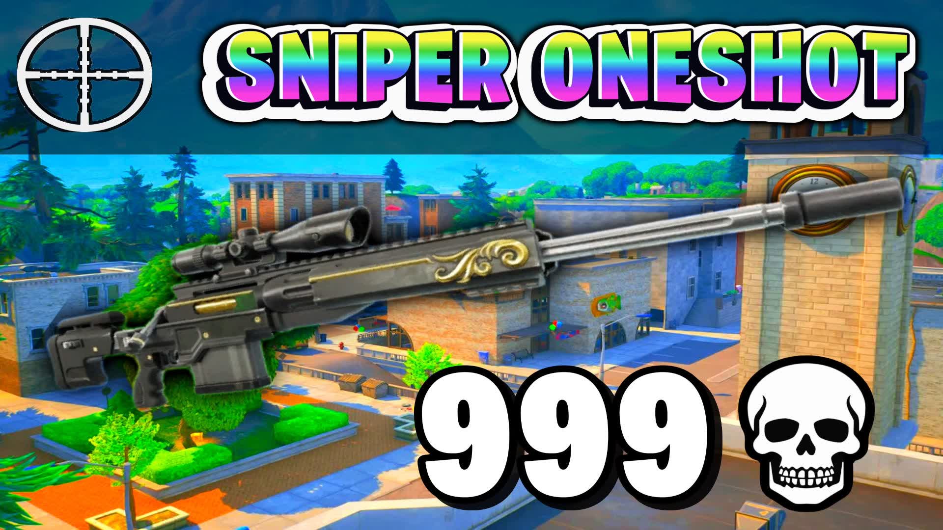 TILTED TOWERS SNIPER ONE SHOT — Fortnite Creative map
