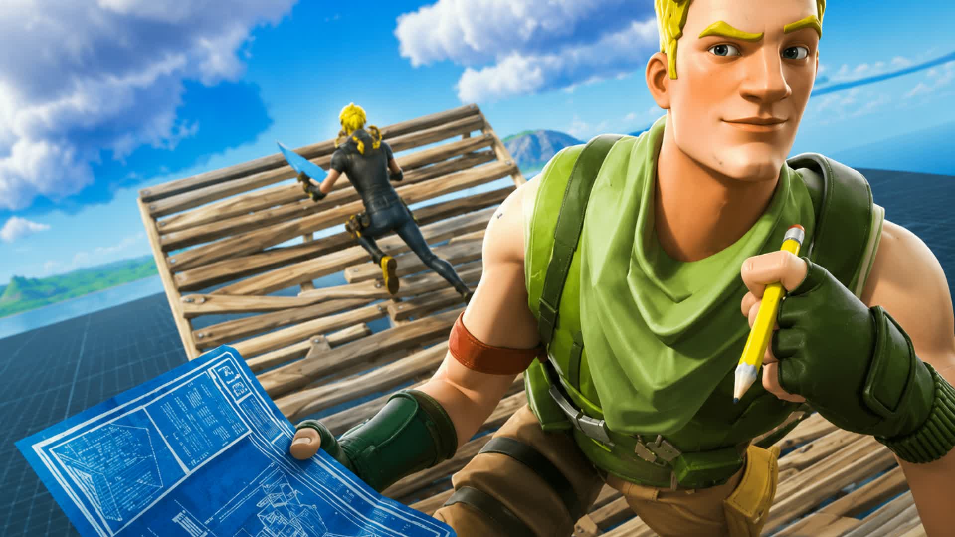 1v1 Clean — Fortnite Creative map