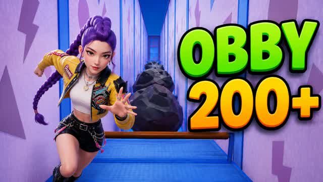 OBBY 200+ — Fortnite Creative map