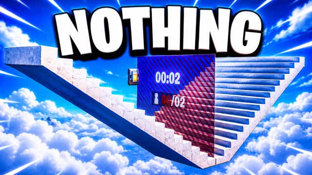 ☁️ NOTHING ISLAND ☁️ | 🎯 1V1 — Fortnite Creative map