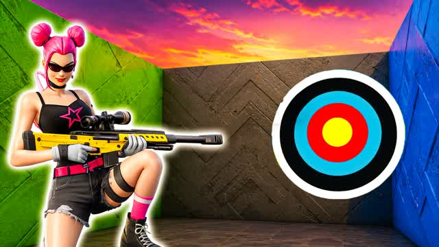 UNC CRAZY WOW SUPER TRICKSHOT UNC — Fortnite Creative map