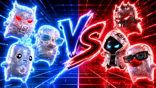 GEM RED VS BLUE π΄π΅ β Fortnite Creative map