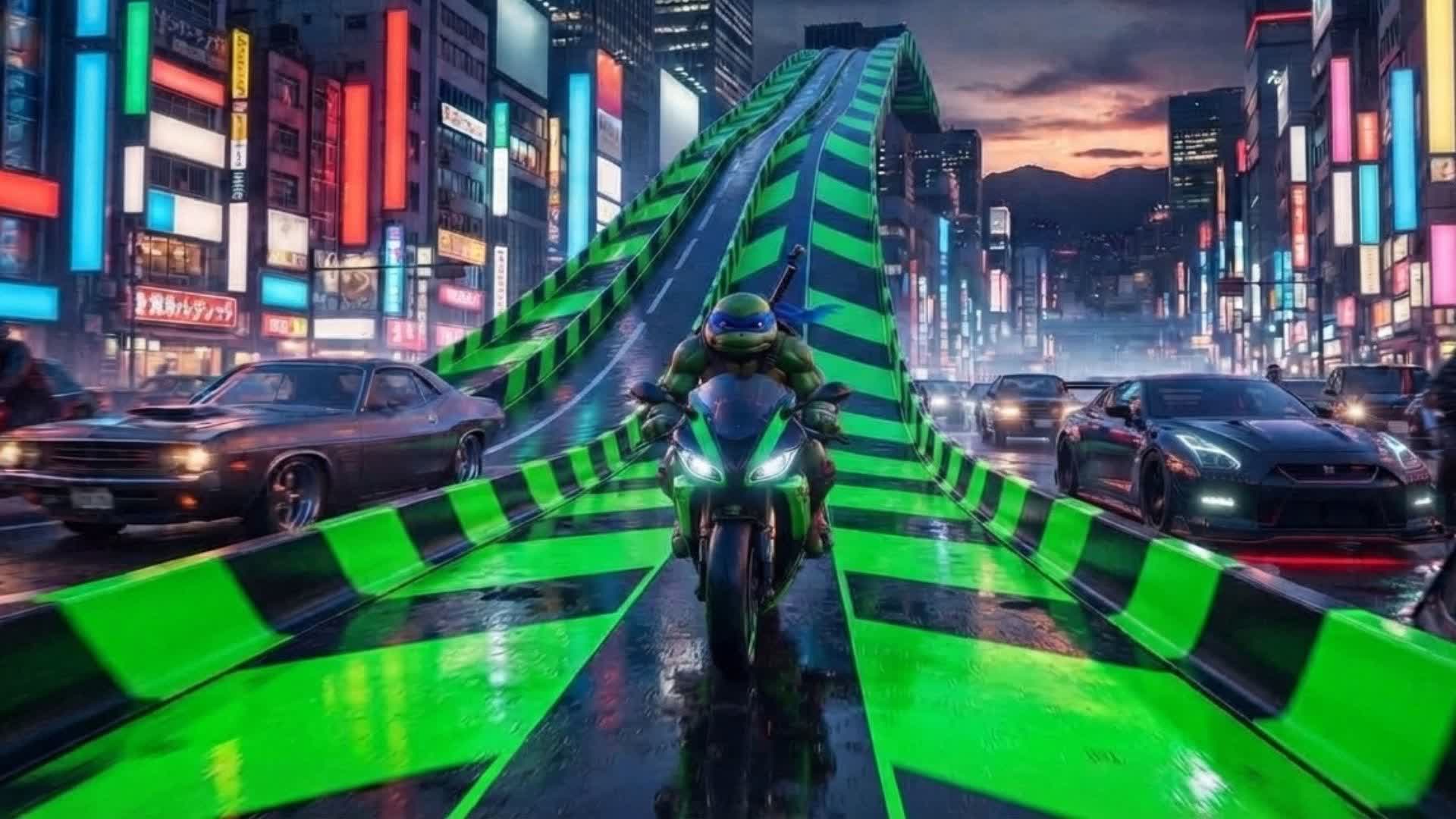 FAST CARS - CAR GAME — Fortnite Creative map