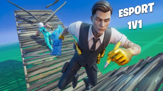 ESPORT 1V1 BUILD FIGHT (200 PUMPS) — Fortnite Creative map