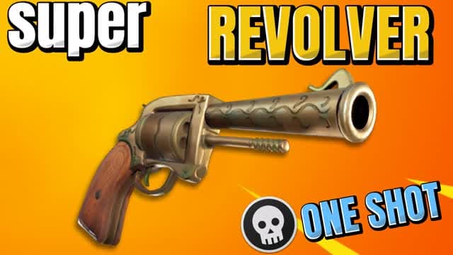 SUPER REVOLVER ONE SHOT — Fortnite Creative map