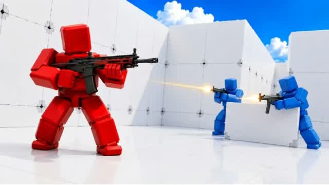 RED VS BLUE grind gotta start — Fortnite Creative map