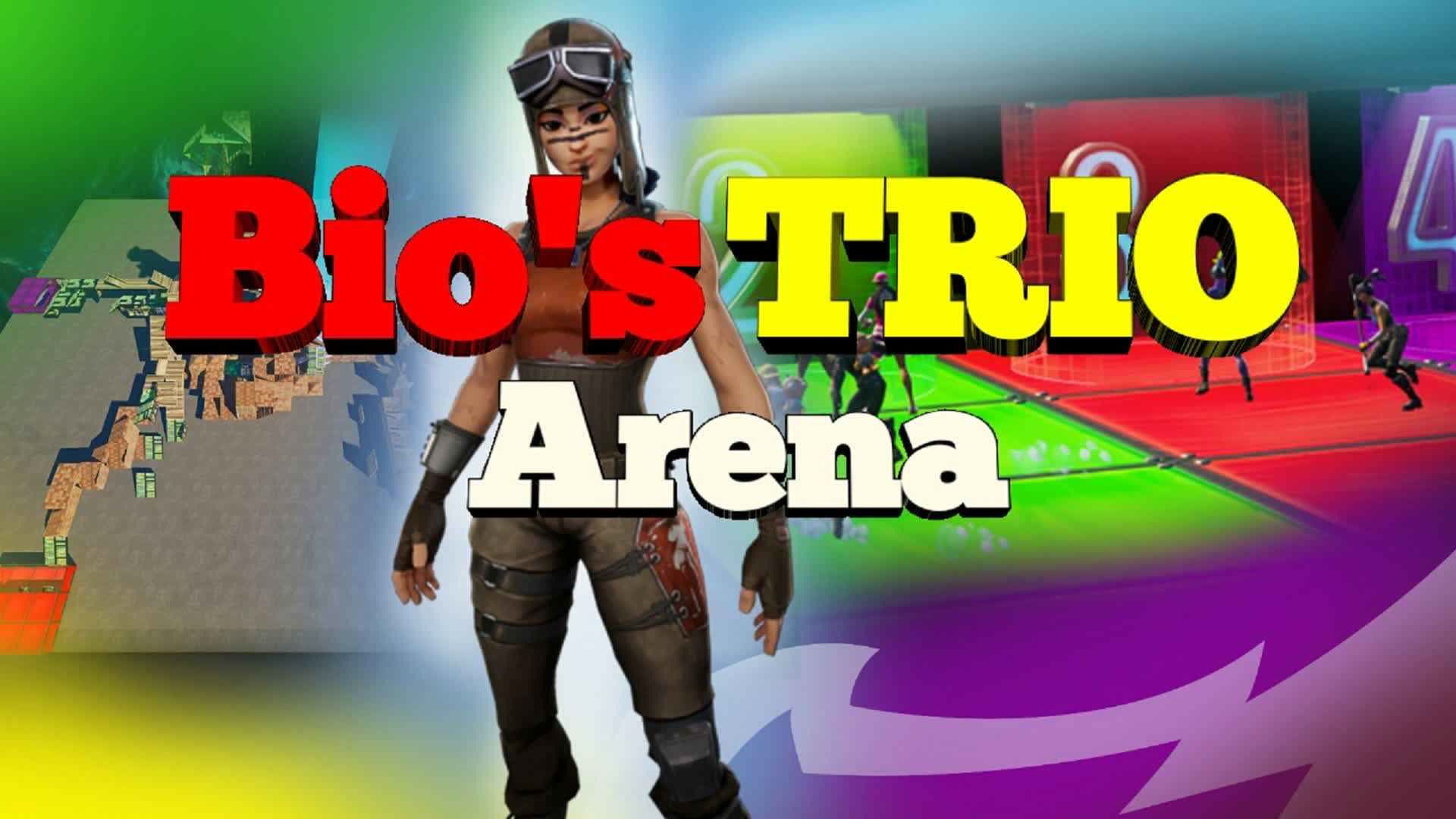 💖VERSION 2.0 BIO'S TRIO-ZONE WARS💖 — Fortnite Creative map
