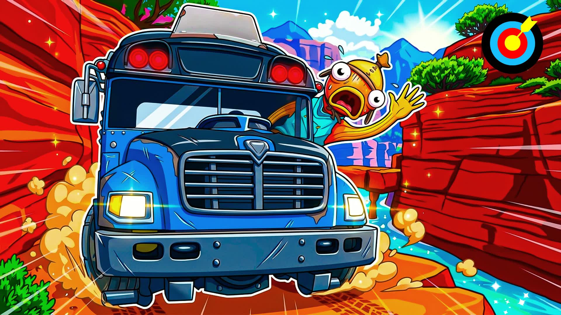DANGEROUS ROAD BUS DRIVING π§ β Fortnite Creative map