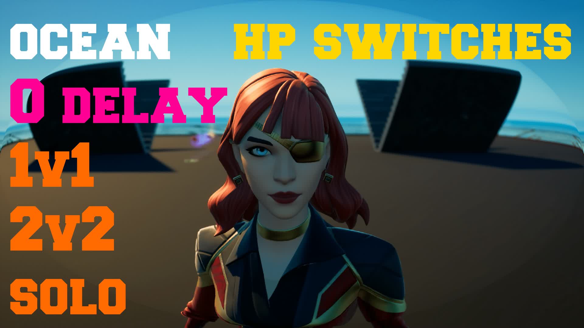 Solo | 1v1 | 2v2 | 0 Delay | JadnW ๐ โ Fortnite Creative map