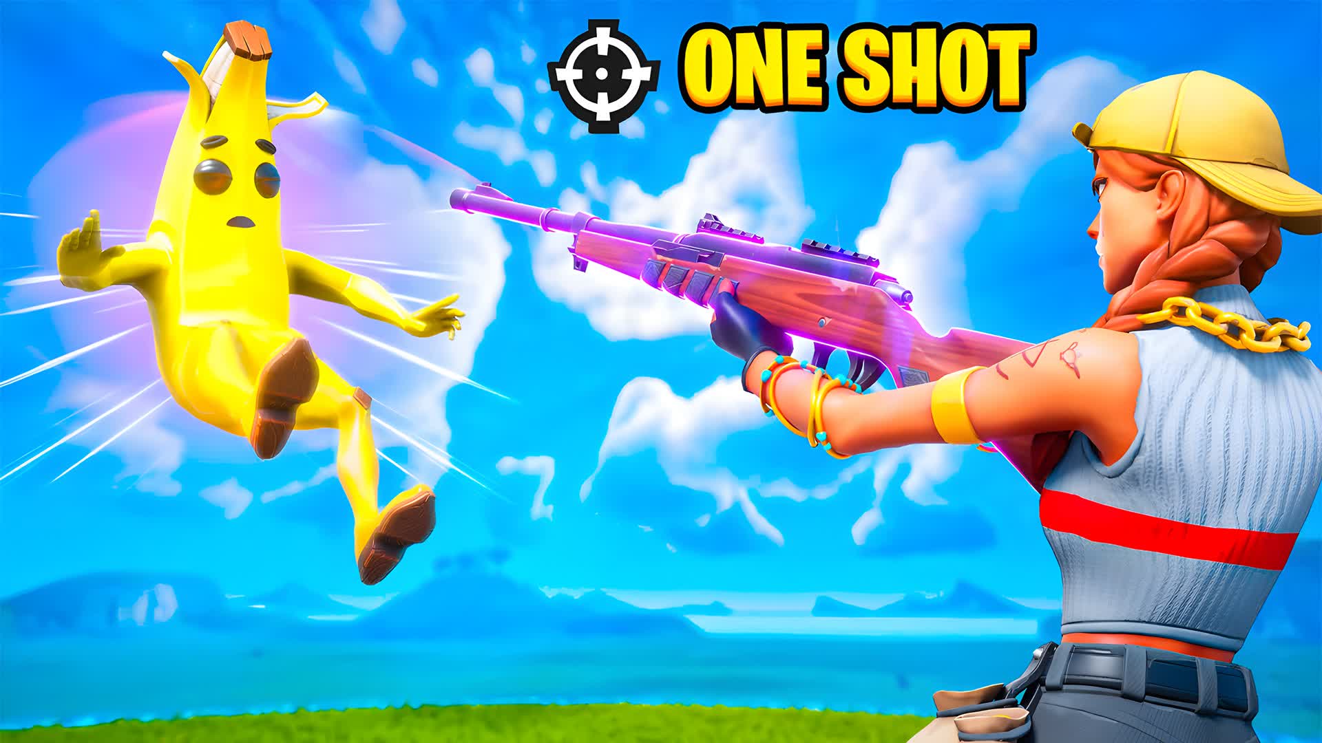 HUNTING RIFLE ONE SHOT π― β Fortnite Creative map