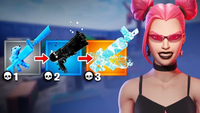 Ultimate Gun Game 🎯 — Fortnite Creative map