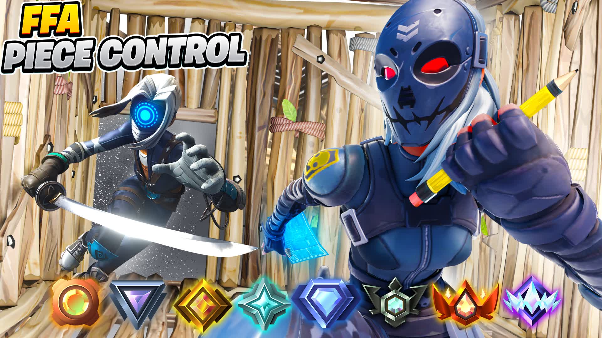 Piece Control FFA π β Fortnite Creative map