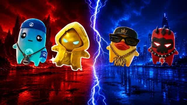 RED VS BLUE VEXO! π΄π΅ β Fortnite Creative map