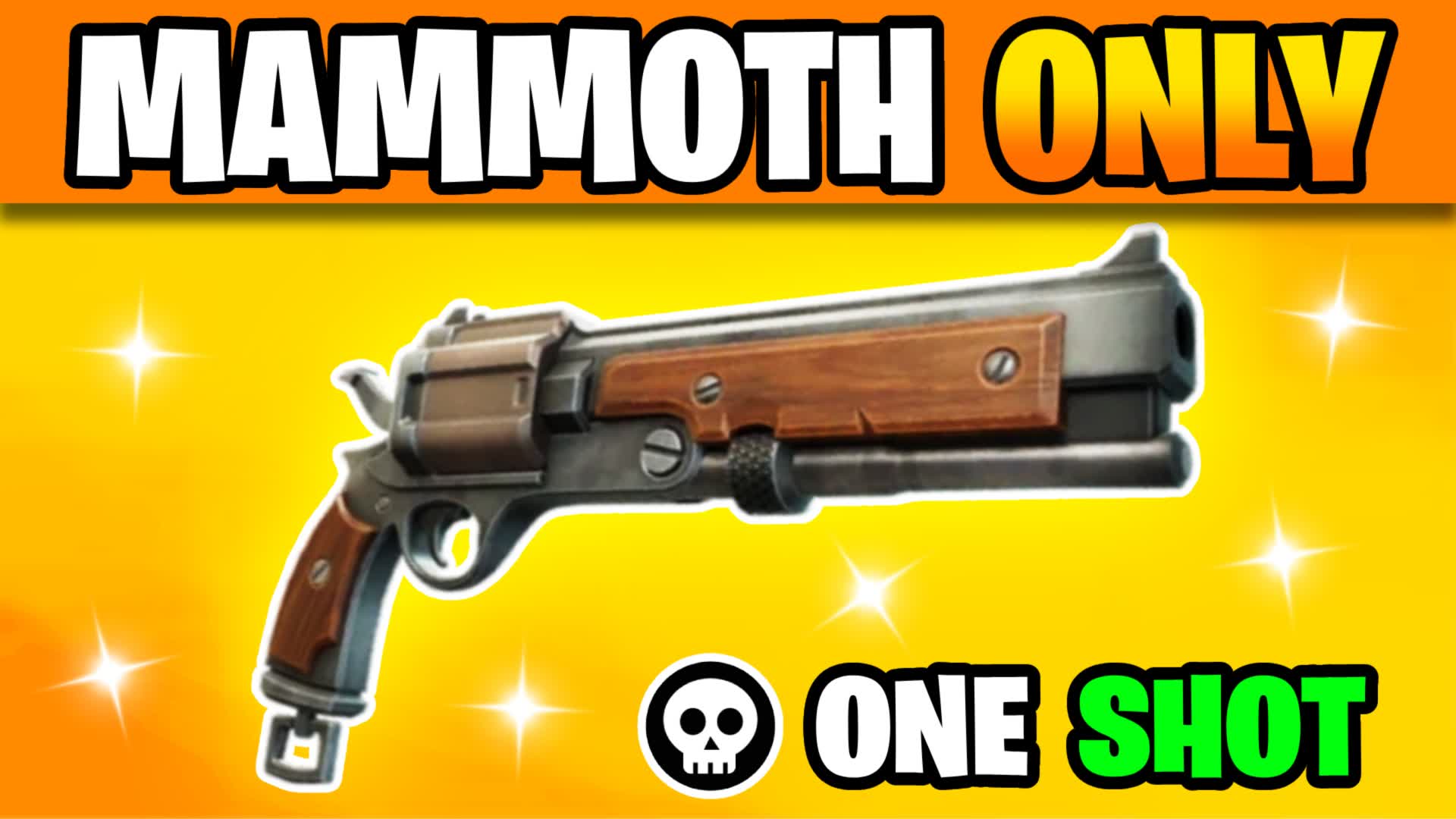 MAMMOTH ONLY ONE SHOT β Fortnite Creative map