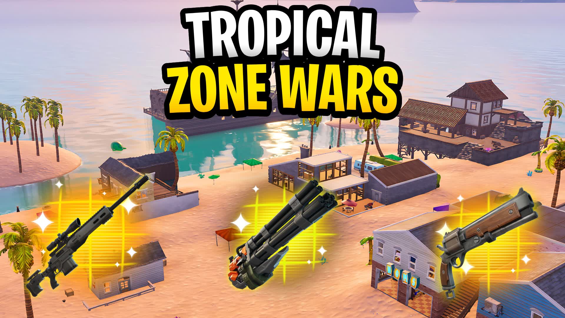 Tropical Zone Wars π΄ β Fortnite Creative map