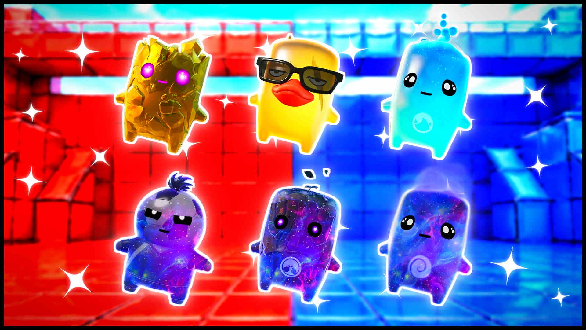 RED VS BLUE TURBO GRID π΄π΅ β Fortnite Creative map