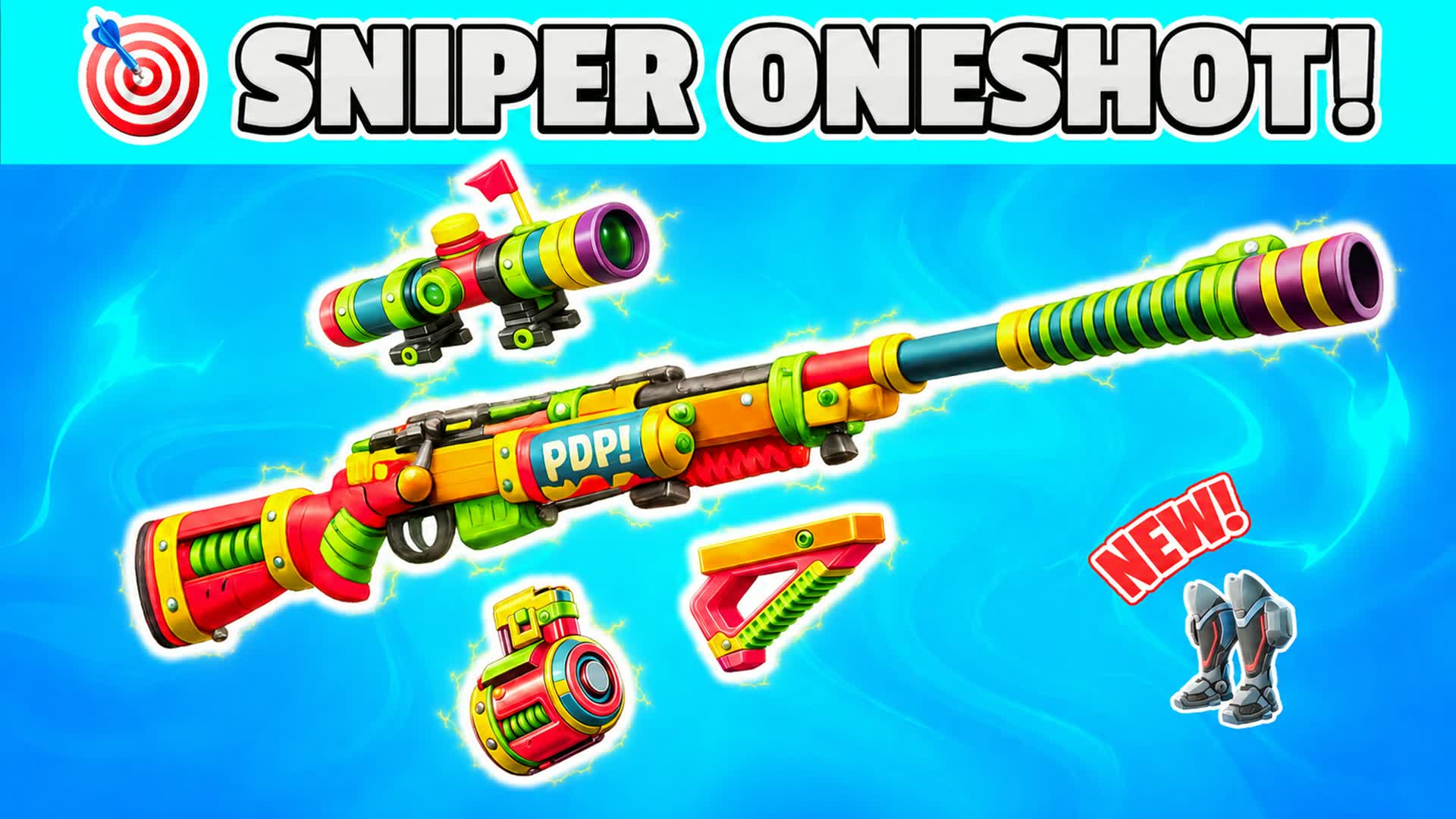 HYPER SNIPER-ONESHOT🎯 — Fortnite Creative map