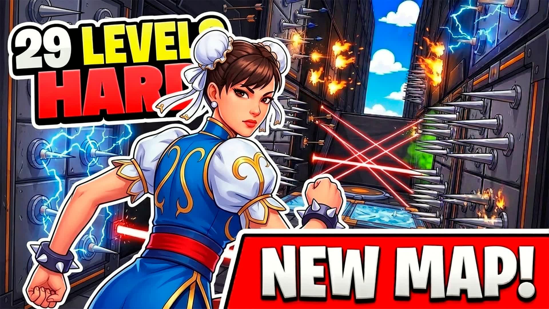 29 Levels Hard — Fortnite Creative map