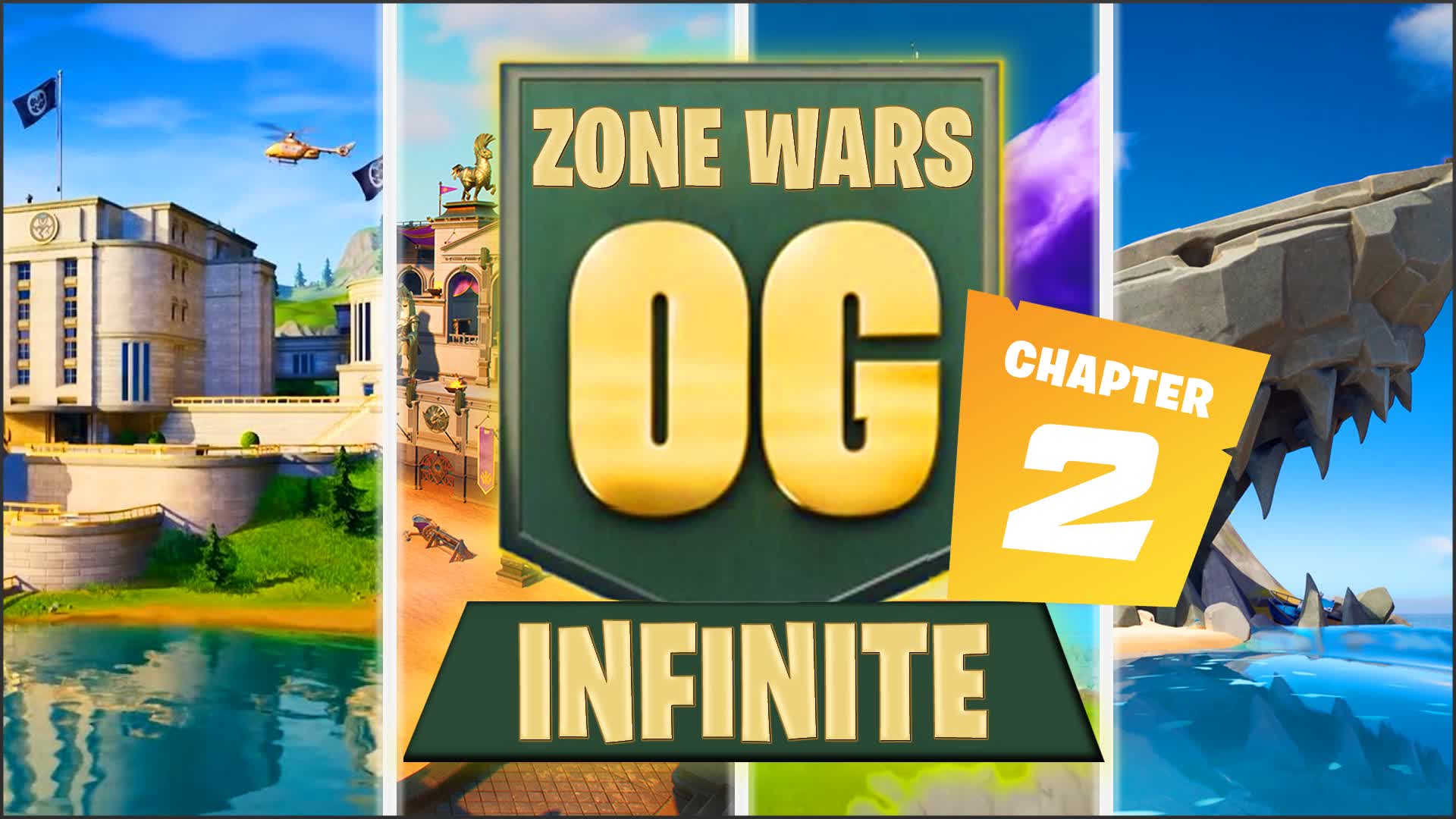 INFINITE CHAPTER 2 ZONE WARS — Fortnite Creative map