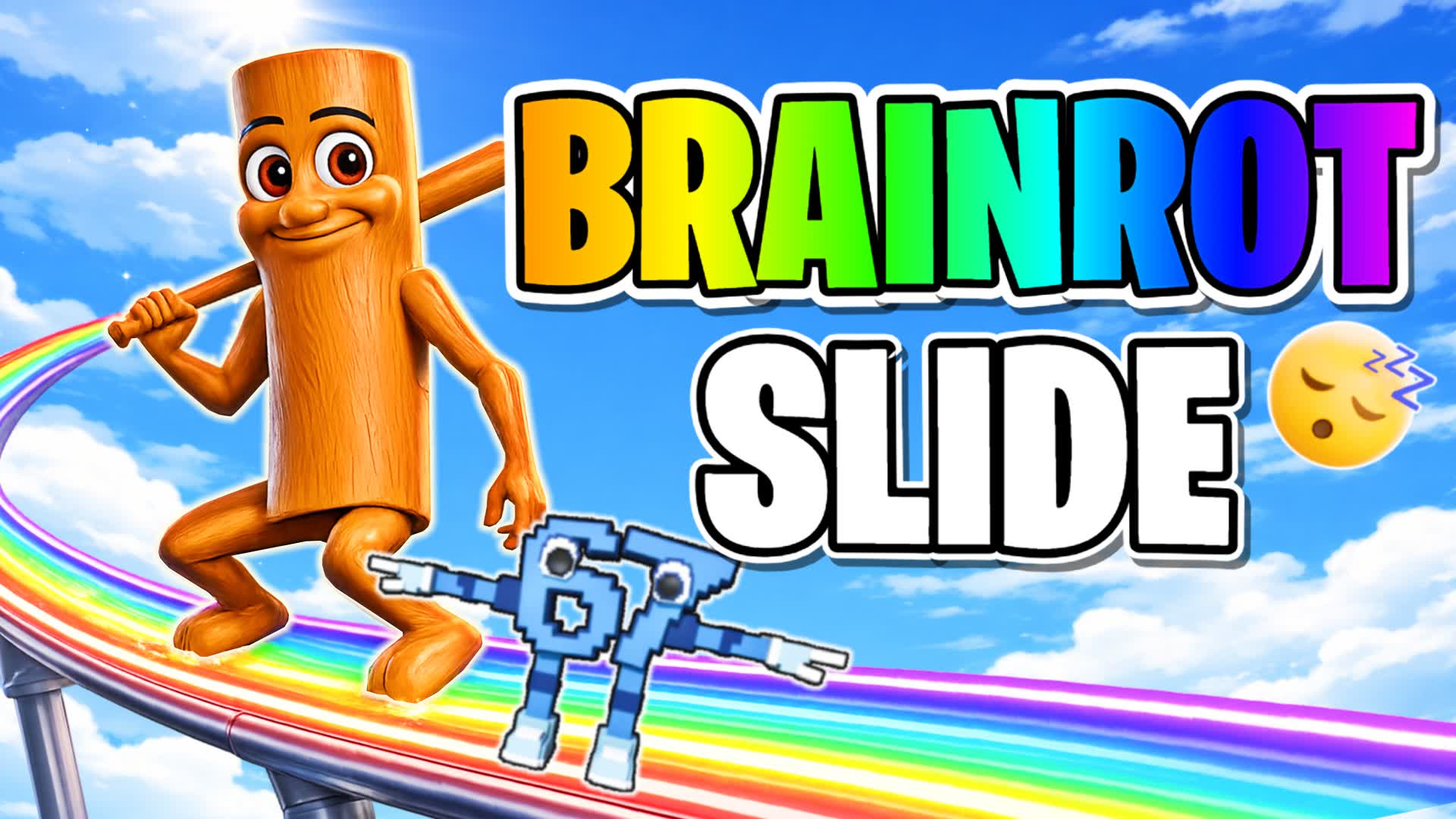 BRAINROT SLIDE β β Fortnite Creative map